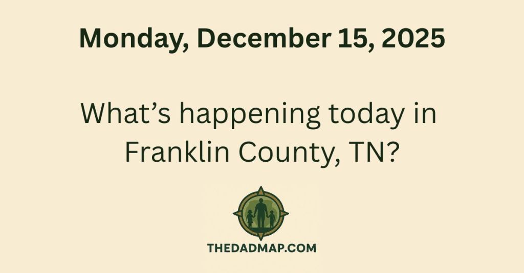 What’s Happening Today in Franklin County,&nbsp;TN?